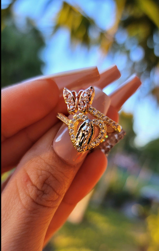 Virgin mary store rings